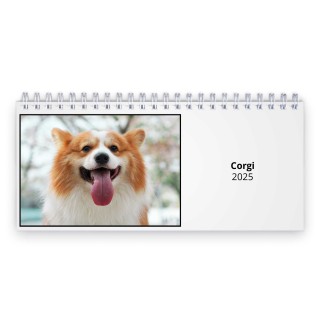 Corgi 2024 Desk Calendar