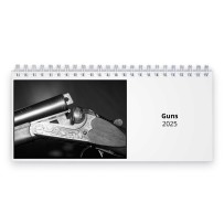 Guns 2024 Desk Calendar