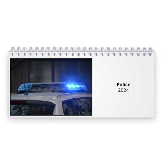 Police 2024 Desk Calendar