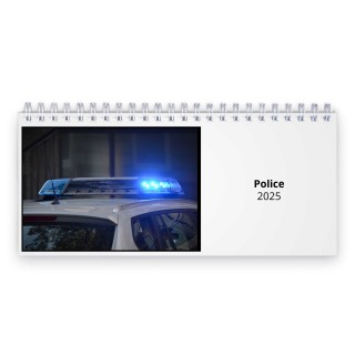 Police 2024 Desk Calendar