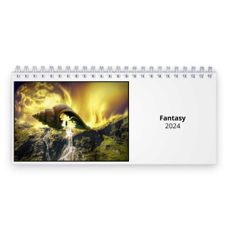 Fantasy 2024 Desk Calendar