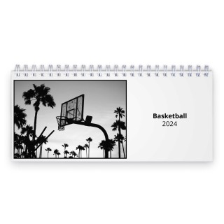 Basketball 2024 Desk Calendar