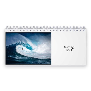 Surfing 2024 Desk Calendar
