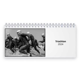 Triathlon 2024 Desk Calendar