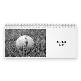 Baseball 2024 Desk Calendar
