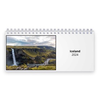 Iceland 2024 Desk Calendar