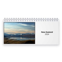 New Zealand 2024 Desk Calendar
