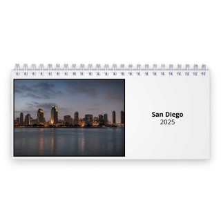 San Diego 2024 Desk Calendar