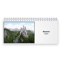 Bavaria 2024 Desk Calendar