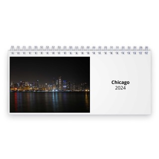 Chicago 2024 Desk Calendar