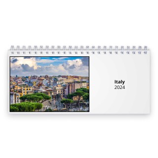 Italy 2024 Desk Calendar