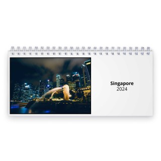Singapore 2024 Desk Calendar