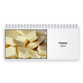 Cheese 2024 Desk Calendar