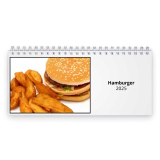 Hamburger 2024 Desk Calendar