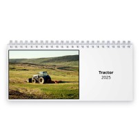 Tractor 2024 Desk Calendar