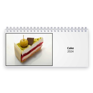 Cake 2024 Desk Calendar