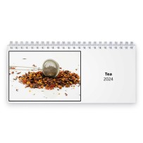 Tea 2024 Desk Calendar