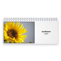 Sunflower 2024 Desk Calendar