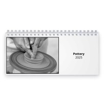 Pottery 2024 Desk Calendar