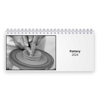 Pottery 2024 Desk Calendar