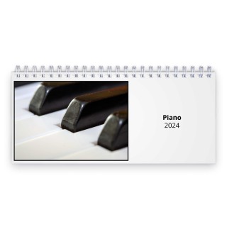 Piano 2024 Desk Calendar