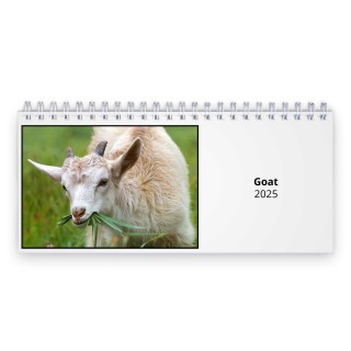 Goat 2024 Desk Calendar