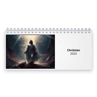 Christian 2024 Desk Calendar