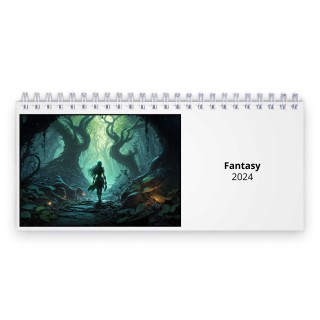 Fantasy 2024 Desk Calendar