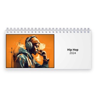 Hip Hop 2024 Desk Calendar