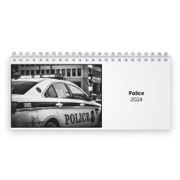 Police 2024 Desk Calendar
