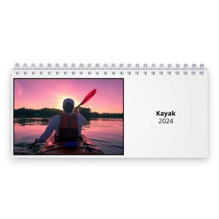 Kayak 2024 Desk Calendar