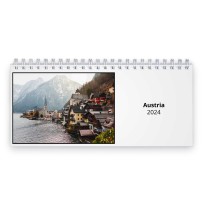 Austria 2024 Desk Calendar