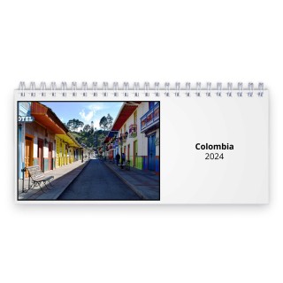 Colombia 2024 Desk Calendar