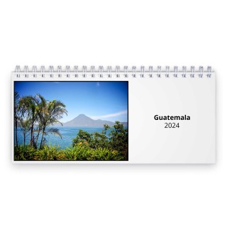 Guatemala 2024 Desk Calendar