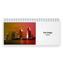 San Diego 2024 Desk Calendar