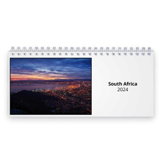South Africa 2024 Desk Calendar