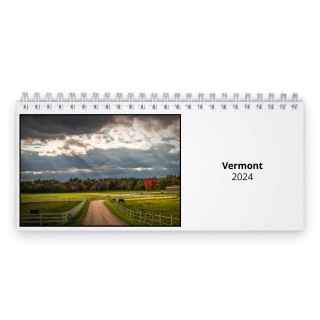 Vermont 2024 Desk Calendar