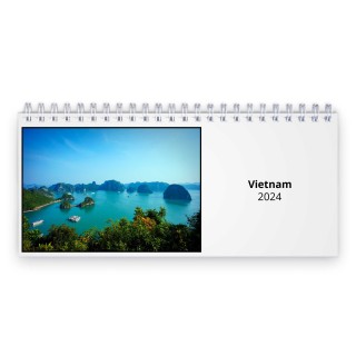 Vietnam 2024 Desk Calendar