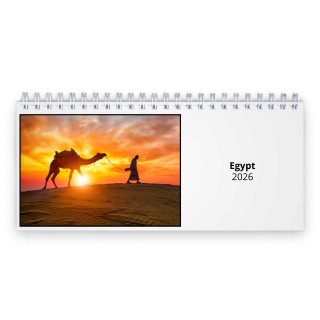 Egypt 2026 Desk Calendar