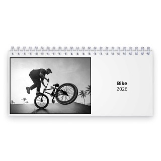 Bike 2026 Desk Calendar