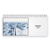 Finland 2026 Desk Calendar