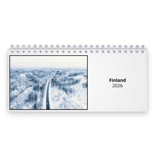 Finland 2026 Desk Calendar