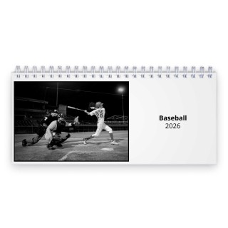 Baseball 2026 Desk Calendar