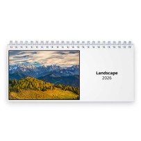 Landschaft 2026 Tischkalender