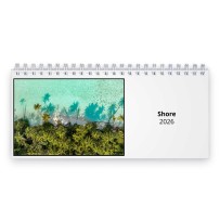 Shore 2026 Desk Calendar