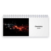 Chemistry 2026 Desk Calendar