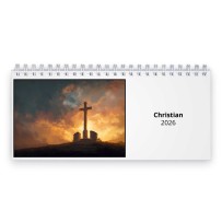 Christian 2026 Desk Calendar