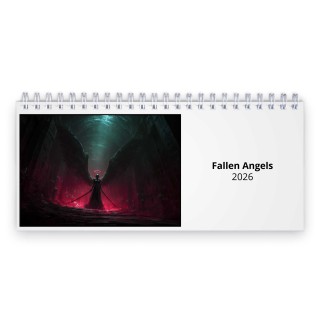 Fallen Angels 2026 Desk Calendar