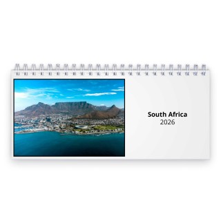 South Africa 2026 Desk Calendar