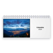 Kolumbien 2026 Tischkalender